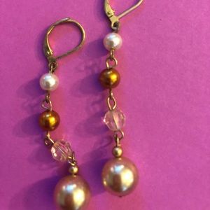 Pearl Dangle Earrings